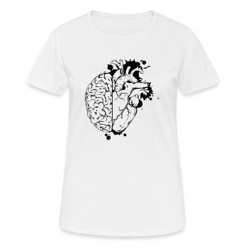 Nurse Doctor Hospital Krankenschwester - Frauen T-Shirt atmungsaktiv - Weiß - Vorne - AI Model Female 172 dark (172cm)