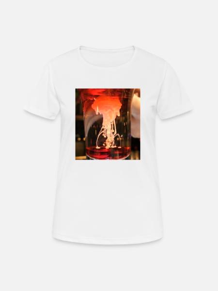 volcano - Women's Breathable T-Shirt - white