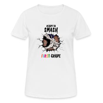 Ready To Smash First Grade - Women's Breathable T-Shirt - white - Front - AI Model Female 172 dark (172cm)