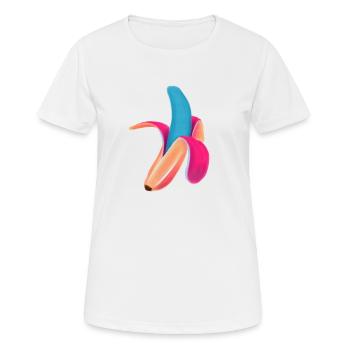 Neon Banana - Women's Breathable T-Shirt - white - Front - AI Model Female 172 dark (172cm)