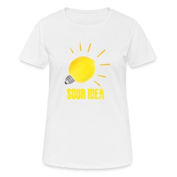 Sour Idea - Women's Breathable T-Shirt - white - Front - AI Model Female 172 dark (172cm)