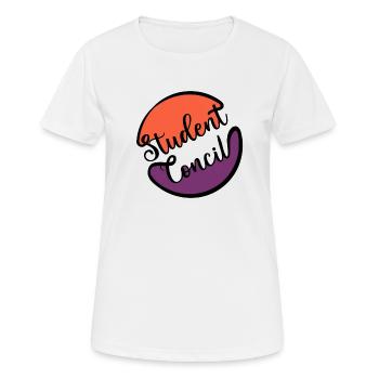 Student Concil - Women's Breathable T-Shirt - white - Front - AI Model Female 172 dark (172cm)