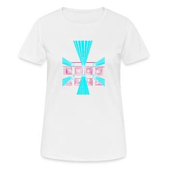 Ancient City - Women's Breathable T-Shirt - white - Front - AI Model Female 172 dark (172cm)