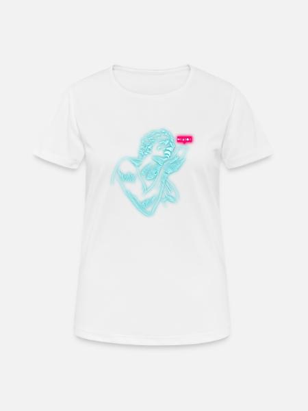 Social Sculpture - Women's Breathable T-Shirt - white