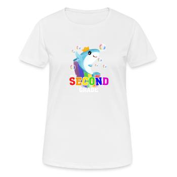 Hello Second Grade - Women's Breathable T-Shirt - white - Front - AI Model Female 172 dark (172cm)