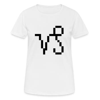 Capricorne - T-shirt respirant Femme - blanc - Devant - AI Model Female 172 dark (172cm)