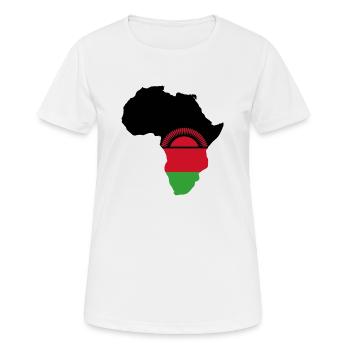 Malawi - Women's Breathable T-Shirt - white - Front - AI Model Female 172 dark (172cm)