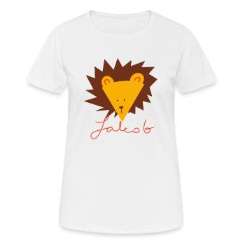 Jacob - T-shirt respirant Femme - blanc - Devant - AI Model Female 172 dark (172cm)