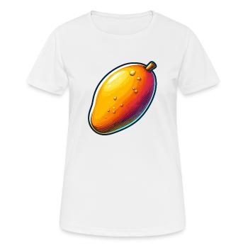 Mango juice - Women's Breathable T-Shirt - white - Front - AI Model Female 172 dark (172cm)
