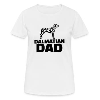 dalmatien - T-shirt respirant Femme - blanc - Devant - AI Model Female 172 dark (172cm)