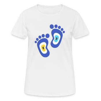 Nazar - T-shirt respirant Femme - blanc - Devant - AI Model Female 172 dark (172cm)