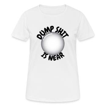 Stupid is near - Women's Breathable T-Shirt - white - Front - AI Model Female 172 dark (172cm)