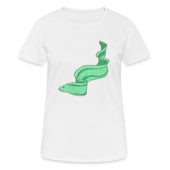 Meerestiere - Frauen T-Shirt atmungsaktiv - Weiß - Vorne - AI Model Female 172 dark (172cm)