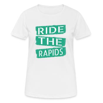 Déclaration Bday Activités exaltantes - T-shirt respirant Femme - blanc - Devant - AI Model Female 172 dark (172cm)