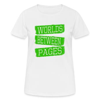 escapism birthday present present idea - Women's Breathable T-Shirt - white - Front - AI Model Female 172 dark (172cm)