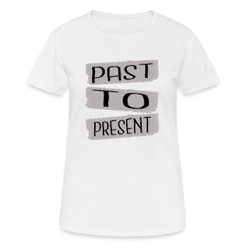 Expériences transformationnelles Transformation intérieure - T-shirt respirant Femme - blanc - Devant - AI Model Female 172 dark (172cm)