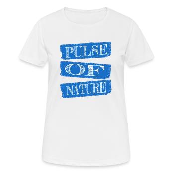 Happy Wilderness Trekking Wilderness - Women's Breathable T-Shirt - white - Front - AI Model Female 172 dark (172cm)