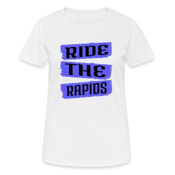 present birthday present present idea - Women's Breathable T-Shirt - white - Front - AI Model Female 172 dark (172cm)