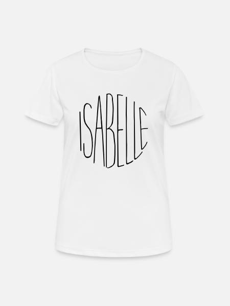 Isabelle - Women's Breathable T-Shirt - white