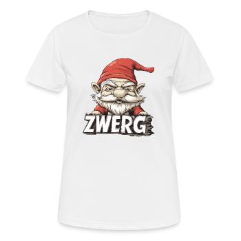 Dwarf - Women's Breathable T-Shirt - white - Front - AI Model Female 172 dark (172cm)