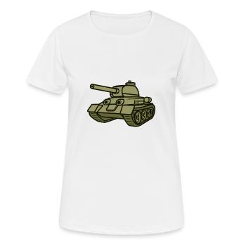 Tank - Women's Breathable T-Shirt - white - Front - AI Model Female 172 dark (172cm)