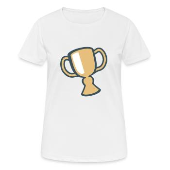 Gold Cup - Women's Breathable T-Shirt - white - Front - AI Model Female 172 dark (172cm)