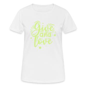 Kindness Statement Role Model Gift - Women's Breathable T-Shirt - white - Front - AI Model Female 172 dark (172cm)