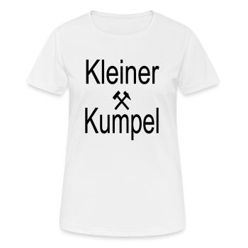 Kleiner Kumpel - Frauen T-Shirt atmungsaktiv - Weiß - Vorne - AI Model Female 172 dark (172cm)