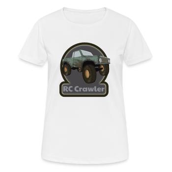 RC Crawler - Women's Breathable T-Shirt - white - Front - AI Model Female 172 dark (172cm)