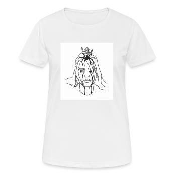 Billie - You should see me in a crown - T-shirt respirant Femme - blanc - Devant - AI Model Female 172 dark (172cm)