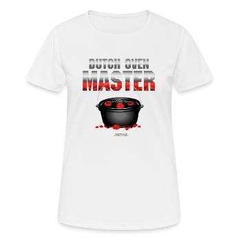 Dutch Oven Master - Women's Breathable T-Shirt - white - Front - AI Model Female 172 dark (172cm)