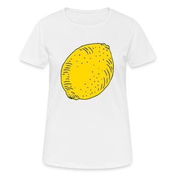 Citron - T-shirt respirant Femme - blanc - Devant - AI Model Female 172 dark (172cm)