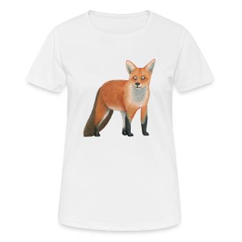 petite écaille de tortue - T-shirt respirant Femme - blanc - Devant - AI Model Female 172 dark (172cm)
