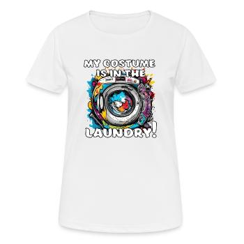 My costume is in the laundry! - Women's Breathable T-Shirt - white - Front - AI Model Female 172 dark (172cm)