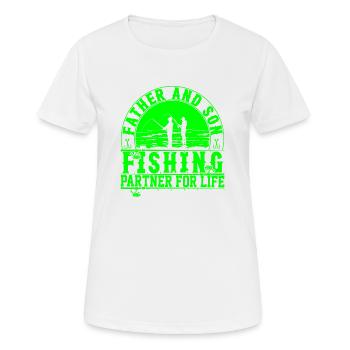 fisch, fisch, angeln, see, meer, angeln, fauna, exotisch - Frauen T-Shirt atmungsaktiv - Weiß - Vorne - AI Model Female 172 dark (172cm)