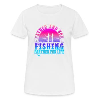 fisch, fisch, angeln, see, meer, angeln, fauna, exotisch - Frauen T-Shirt atmungsaktiv - Weiß - Vorne - AI Model Female 172 dark (172cm)