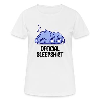 Lustiger Spruch Bild Witzig Humor Geschenkidee - Frauen T-Shirt atmungsaktiv - Weiß - Vorne - AI Model Female 172 dark (172cm)