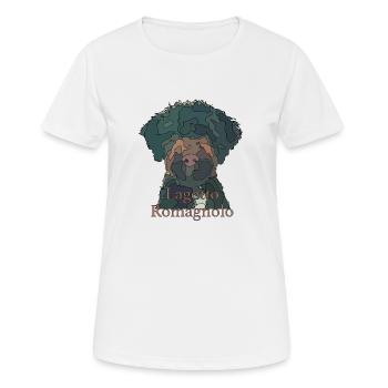 pino2 - T-shirt respirant Femme - blanc - Devant - AI Model Female 172 dark (172cm)