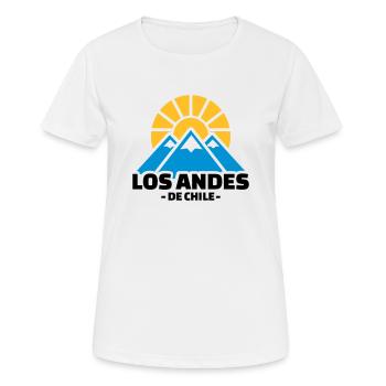 Chile - Women's Breathable T-Shirt - white - Front - AI Model Female 172 dark (172cm)