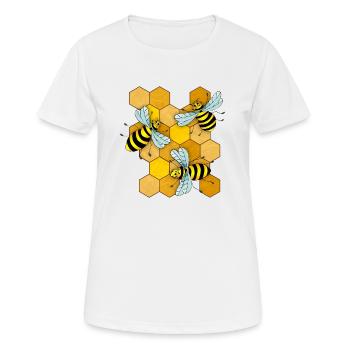 Insects - Women's Breathable T-Shirt - white - Front - AI Model Female 172 dark (172cm)