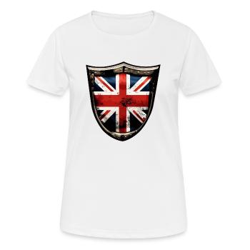 UNION JACK - T-shirt respirant Femme - blanc - Devant - AI Model Female 172 dark (172cm)