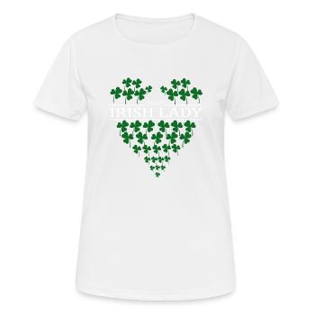 Dancing Dance Music - Frauen T-Shirt atmungsaktiv - Weiß - Vorne - AI Model Female 172 dark (172cm)