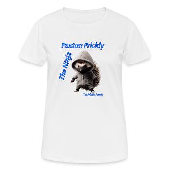 Paxton Prickly Nija - Women's Breathable T-Shirt - white - Front - AI Model Female 172 dark (172cm)