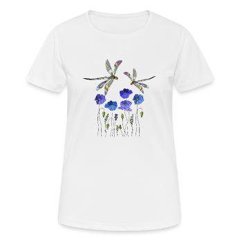 Important - T-shirt respirant Femme - blanc - Devant - AI Model Female 172 dark (172cm)