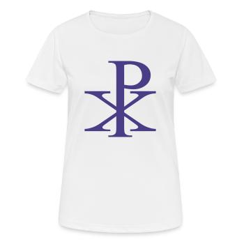 chiro - Frauen T-Shirt atmungsaktiv - Weiß - Vorne - AI Model Female 172 dark (172cm)