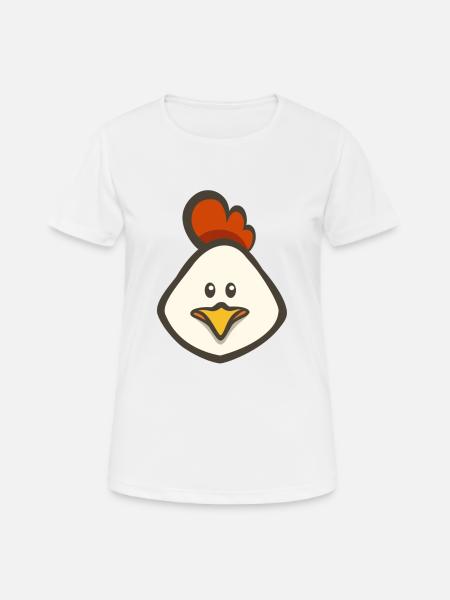 hen - Women's Breathable T-Shirt - white