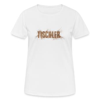 Tischler - Frauen T-Shirt atmungsaktiv - Weiß - Vorne - AI Model Female 172 dark (172cm)