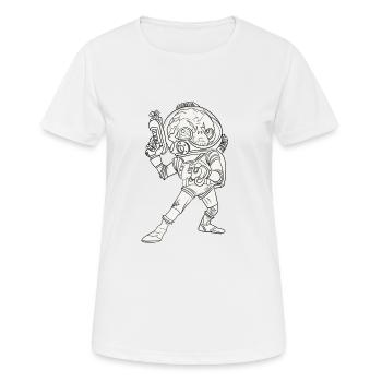 Alien - Women's Breathable T-Shirt - white - Front - AI Model Female 172 dark (172cm)
