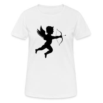 Martin74s Cupid Silhouette - T-shirt respirant Femme - blanc - Devant - AI Model Female 172 dark (172cm)
