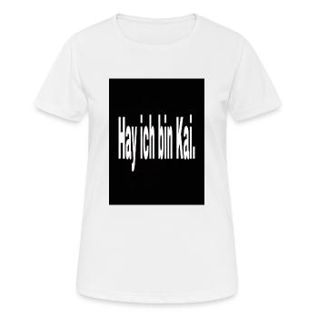 Hay Kai - Frauen T-Shirt atmungsaktiv - Weiß - Vorne - AI Model Female 172 dark (172cm)